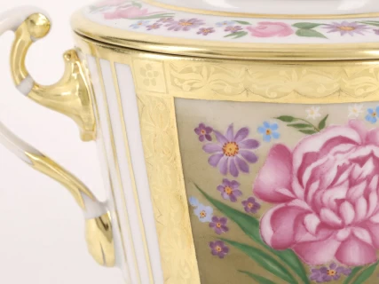 Сервиз чайный форма Александрия рисунок Воспоминание, 6 персон 20 предметов арт. 81.25269.00.1, 