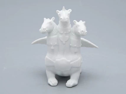 Скульптура Змей-Горыныч Белый арт. 82.72280.00.1, 