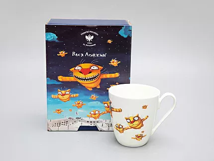 Бокал в подарочной упаковке, форма Вариации, Вася Ложкин. Вечерний полет, арт. 81.29342.00.1