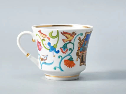 Чашка с блюдцем чайная 220 мл форма Банкетная рисунок Чудоград. Ярмарка арт. 81.29159.00.1, 