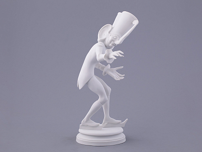 Скульптура в подарочной упаковке, форма Карнавал 1, рисунок Белый, арт. 81.33713.00.1