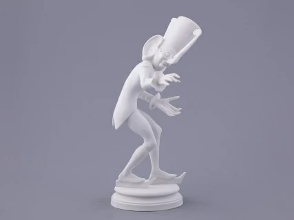 Скульптура в подарочной упаковке, форма Карнавал 1, рисунок Белый, арт. 81.33713.00.1, 