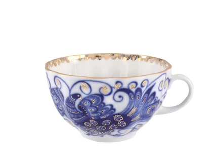 Чашка с блюдцем чайная Тюльпан Птица-царица арт. 81.10122.00.1, 