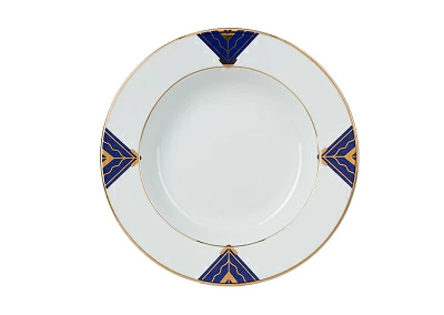 Тарелка глубокая 225 мм форма Европейская-2 рисунок Калевала арт. 80.92303.00.1