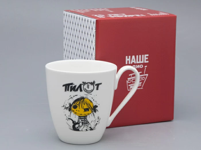 Бокал форма Вариации рисунок Пилот в подарочной упаковке арт. 81.31826.00.1, 