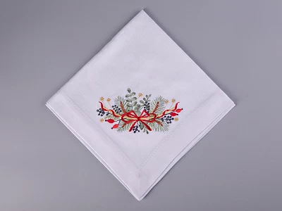 Подарочный набор салфеток 45х45 с вышивкой Календа (2 шт) арт. 41.00303.01 Подарочный набор салфеток 45х45 с вышивкой Календа (2 шт) арт. 41.00303.01