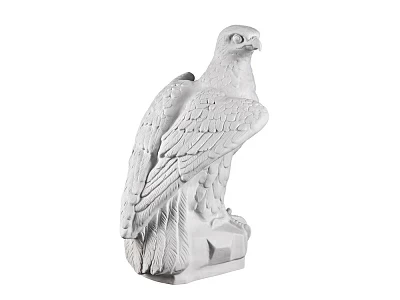 Скульптура форма Кречет рисунок Белый арт. 82.92885.00.1