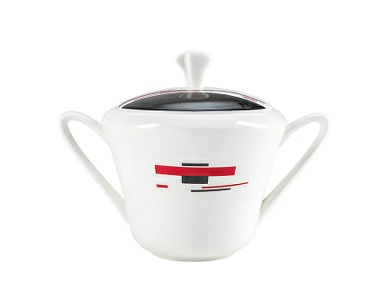 Сервиз чайный форма Сад рисунок Красное и черное , 6 персон 14 предметов, арт. 81.26708.00.1 Сервиз чайный форма Сад рисунок Красное и черное , 6 персон 14 предметов, арт. 81.26708.00.1