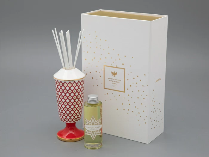 Подарочный набор Аромадиффузор Скарллетт, аромат Ванильный кекс, арт 81.33451.00.1, 