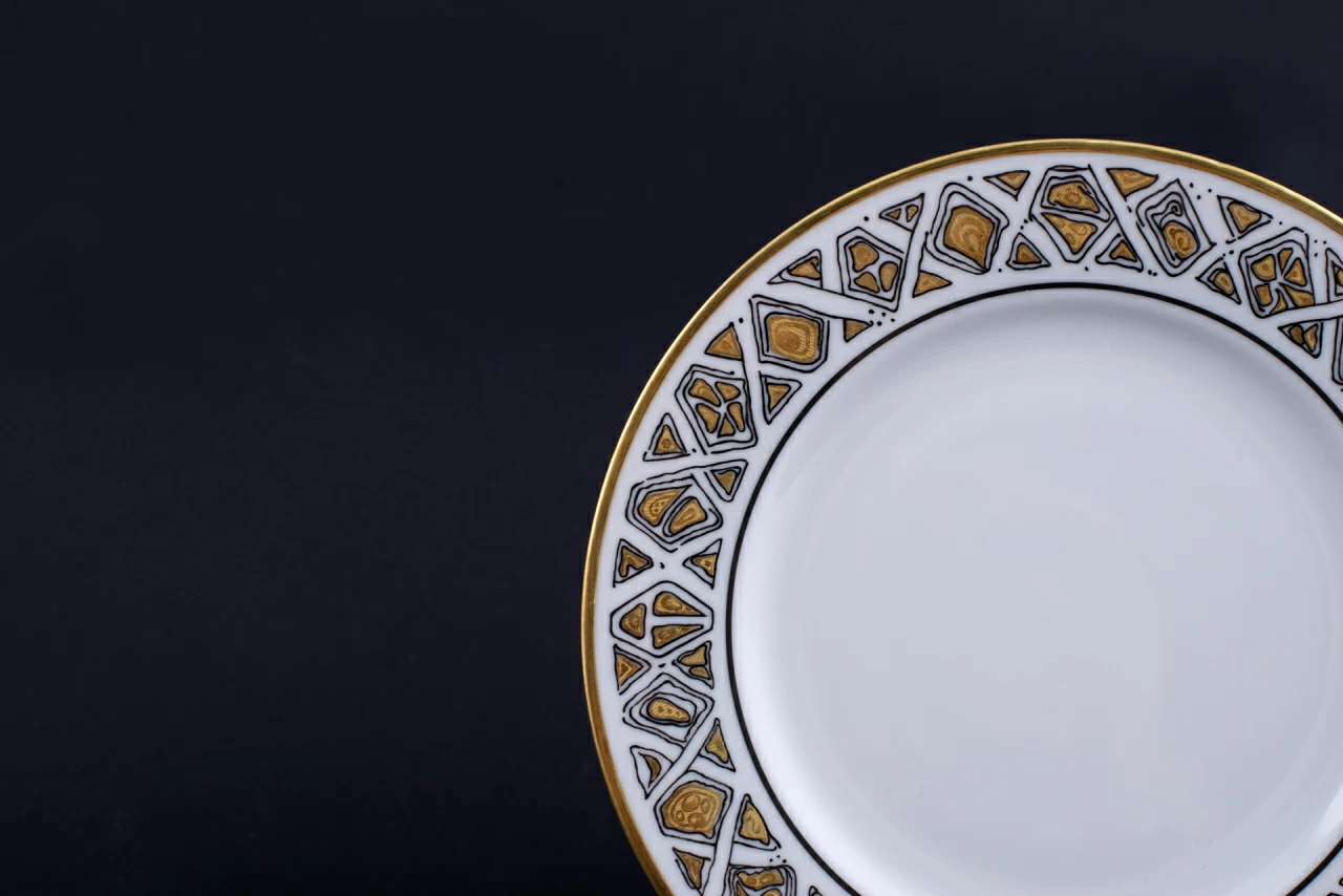 Тарелка 190 мм Русский модерн, на форме Европейская, арт 60.08572.00.5, 