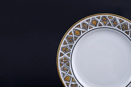 Тарелка 190 мм Русский модерн, на форме Европейская, арт 60.08572.00.5