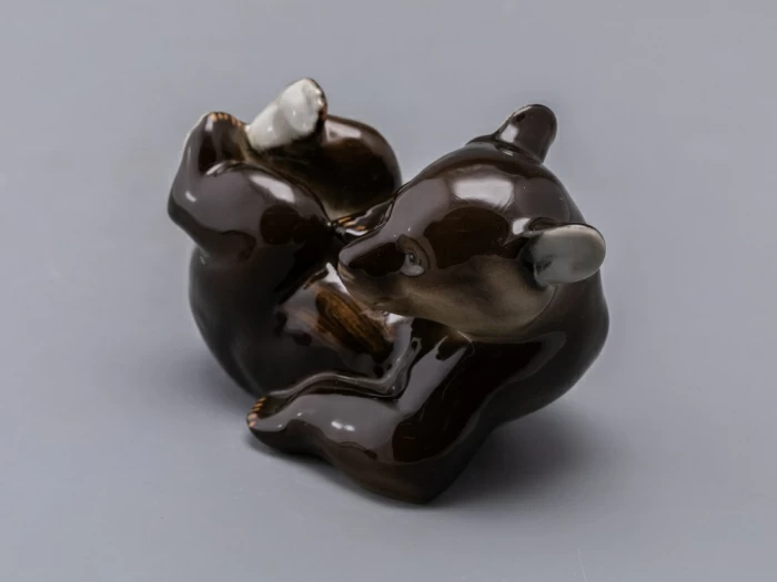 Скульптура Медвежонок лежащий арт. 82.01055.00.1, 