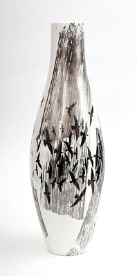 Ваза Высокая Птицы 1 арт. 60.05491.00.5