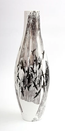 Ваза Высокая Птицы 1 арт. 60.05491.00.5