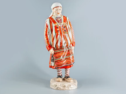 Скульптура Народности России Вотякская женщина арт. 82.66478.00.1