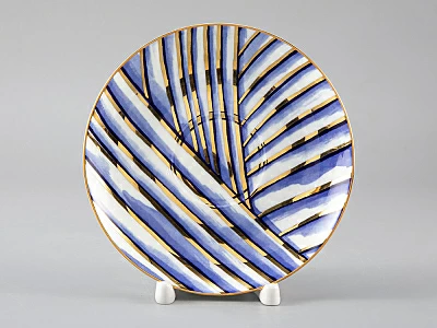 Чашка с блюдцем чайная форма Весенняя рисунок Pure арт. 81.29651.00.1