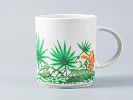 Кружка форма Стандарт рисунок Джангл, арт. 80.99511.00.1, 