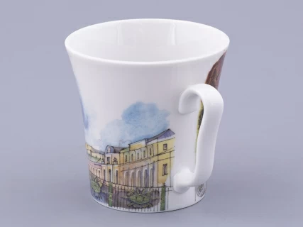 Бокал 360 мл форма Ленинградский рисунок Санкт-Петербург. Пантелеймоновский мост арт. 80.44859.00.1, 