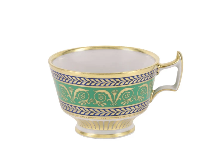 Чашка с блюдцем кофейная форма Александрия рисунок Золотой 52 арт. 81.19205.00.1, 