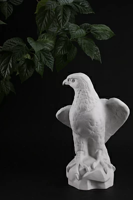 Скульптура форма Кречет рисунок Белый арт. 82.92885.00.1 Скульптура форма Кречет рисунок Белый арт. 82.92885.00.1