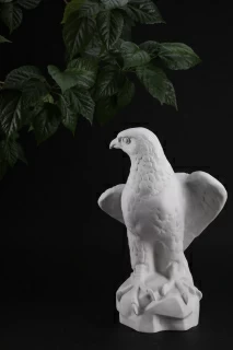 Скульптура форма Кречет рисунок Белый арт. 82.92885.00.1, 
