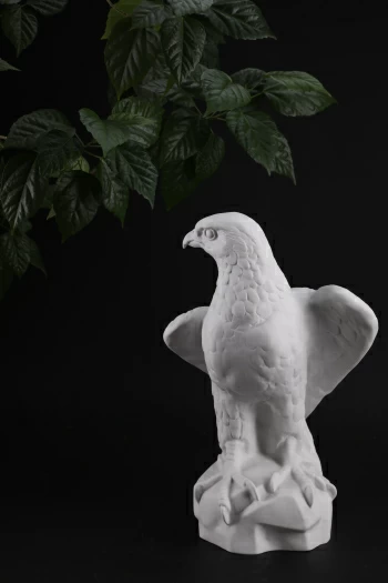 Скульптура форма Кречет рисунок Белый арт. 82.92885.00.1, 