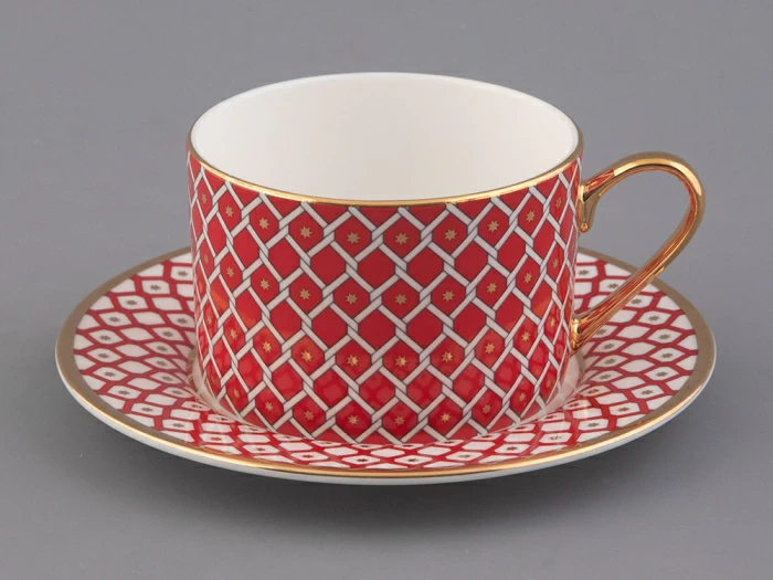 Сервиз чайный форма Идиллия рисунок Скарлетт, 4 персоны 10 предметов, арт. 81.27756.00.1,  Сервиз чайный форма Идиллия рисунок Скарлетт, 4 персоны 10 предметов, арт. 81.27756.00.1,