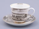 Чашка с блюдцем чайная, форма Банкетная, рисунок Великолепный Невский Малая Конюшенная, арт. 81.32686.00.1, 