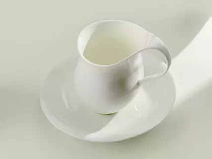 Чашка с блюдцем чайная, форма Талисман рисунок Белый арт. 81.16176.00.1, 