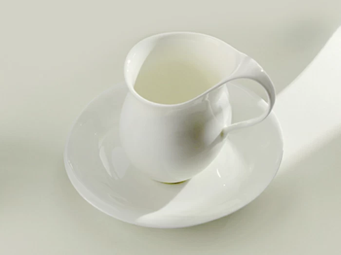 Чашка с блюдцем чайная, форма Талисман рисунок Белый арт. 81.16176.00.1, 