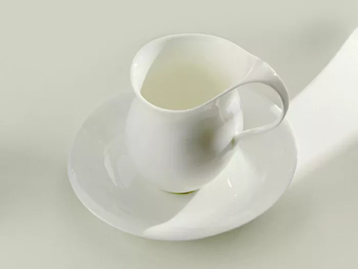 Чашка с блюдцем чайная, форма Талисман рисунок Белый арт. 81.16176.00.1, 