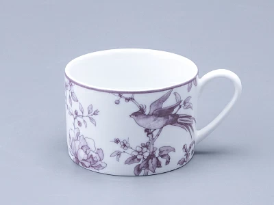 Чашка с блюдцем форма Соло рисунок Monplaisir Violet, арт. 81.29440.00.5 Чашка с блюдцем форма Соло рисунок Monplaisir Violet, арт. 81.29440.00.5