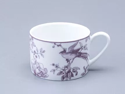 Чашка с блюдцем форма Соло рисунок Monplaisir Violet, арт. 81.29440.00.5