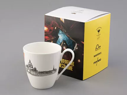 Бокал в подарочной упаковке, форма Вариации, рисунок "Преступление и наказание", арт 81.33680.00.1