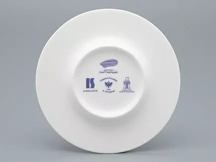 Подарочный набор Бокал с блюдцем и крышкой, форма Топ, рисунок Пророк, арт 81.34051.00.1