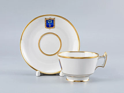 Чашка с блюдцем чайная 240 мл форма Александрия рисунок Коттеджный арт. 81.15359.00.1 Чашка с блюдцем чайная 240 мл форма Александрия рисунок Коттеджный арт. 81.15359.00.1