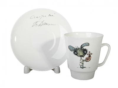 Подарочный набор форма Майская рисунок Фитюлька. Автор идеи Георгий Данелия арт. 81.23682.00.1