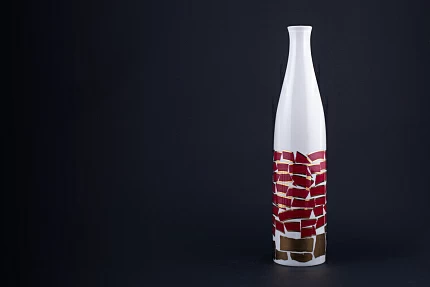 Ваза Пурпур на форме Бутыль, арт 60.15813.00.1 Ваза Пурпур на форме Бутыль, арт 60.15813.00.1