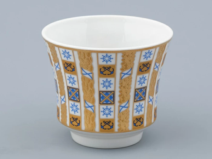 Сервиз чайный на 6 персон 21 предмет, форма Банкетная, рисунок Кронштадт, арт. 81.32240.00.1, 