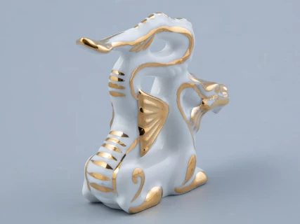 Скульптура Дракон изящный N1 Золотой арт. 82.45132.00.1, 