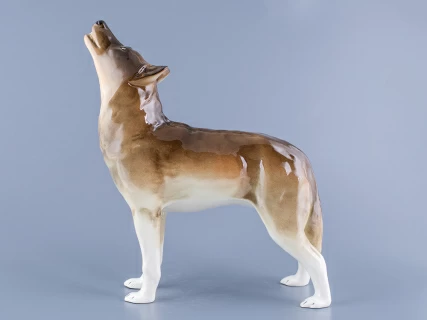 Скульптура Волк стоящий арт. 82.06371.00.1, 