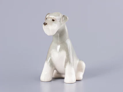 Скульптура Цвергшнауцер щенок Молли арт. 82.83389.00.1, 