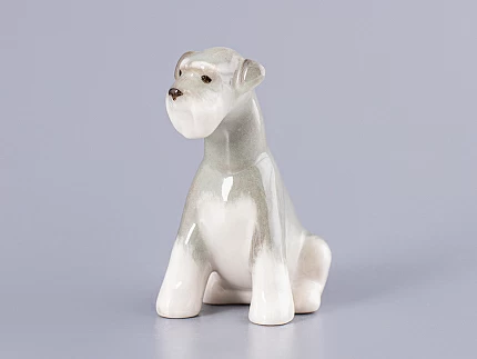 Скульптура Цвергшнауцер щенок Молли арт. 82.83389.00.1