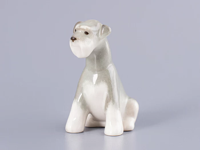 Скульптура Цвергшнауцер щенок Молли арт. 82.83389.00.1, 