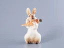 Скульптура Заяц с морковкой № 2 арт. 82.01963.00.1, 