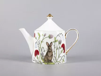 Чайник заварочный 780 мл форма Идиллия рисунок Сад Алисы арт. 80.42107.00.1