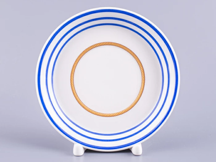 Чашка с блюдцем чайная 220 мл форма Гербовая рисунок Кают-компания № 1 арт. 81.24030.00.1, 