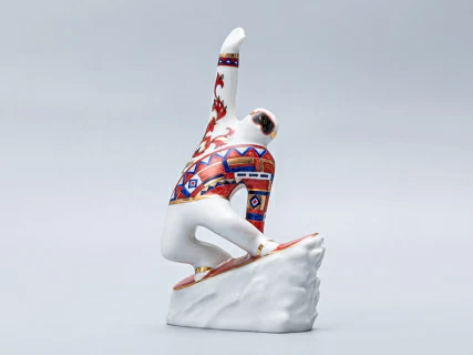 Скульптура форма Сноубордист рисунок Сноубордист арт. 82.78250.00.1, 