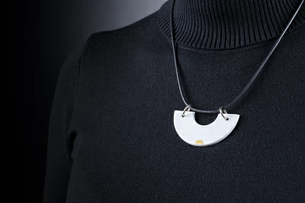 Подвеска Полукруг, рисунок Берег, арт 60.15860.00.1