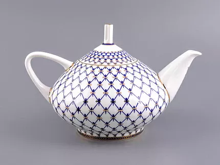 Чайник заварочный Купольная "Кобальтовая сетка" 1400 мл арт.  80.72836.00.1
